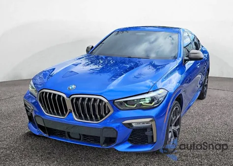 2020 BMW X6 M50I z USA, uszkodzony, nr VIN 5UXCY8C03LLE40301